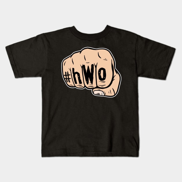 #hWo Kids T-Shirt by TTDWrestling